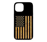 American Flag Honeycomb Honey Bees Beekeeping Beekeeper Gift Coque pour iPhone 15