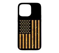 American Flag Honeycomb Honey Bees Beekeeping Beekeeper Gift Coque pour iPhone 15 Pro Max