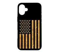 American Flag Honeycomb Honey Bees Beekeeping Beekeeper Gift Coque pour iPhone 16 Plus