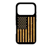 American Flag Honeycomb Honey Bees Beekeeping Beekeeper Gift Coque pour iPhone 17 Pro
