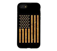 American Flag Honeycomb Honey Bees Beekeeping Beekeeper Gift Coque pour iPhone SE (2020) / 7/8