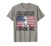 American Flag Horse Patriotic Western Stars and Stripes T-Shirt