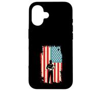 American Flag Mechanic Auto Repair, États-Unis Coque pour iPhone 16