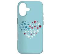 American Flag Patriotic Dog and Cat Paw Print 4th of July Coque pour iPhone 17