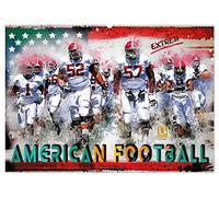American Football extrem (Wandkalender 2026 DIN A2 quer), CALVENDO Monatskalender: American Football, Teamsport der Extra-Klasse - beispiellose Kombination von körperlicher Kraft und Taktik.
