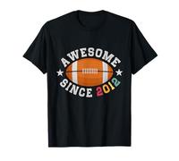 American Football Player Birthday 14 Ans Awesome Since 2012 T-Shirt