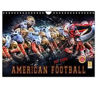 American Football - so cool (Wandkalender 2026 DIN A4 quer), CALVENDO Monatskalender: American Football, Teamsport der Extra-Klasse - beispiellose Kombination von körperlicher Kraft und Taktik.