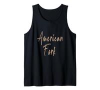 American Fork Utah Vintage Design élégant Débardeur