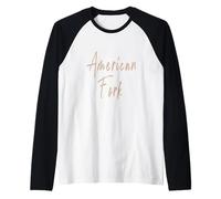 American Fork Utah Vintage Design élégant Manche Raglan