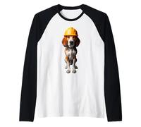 American Foxhound Casque de chantier Jaune Manche Raglan
