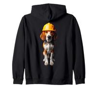 American Foxhound Casque de chantier Jaune Sweat à Capuche