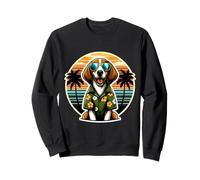 American Foxhound Propriétaire de chien Summer Vibes Vacances Sweatshirt