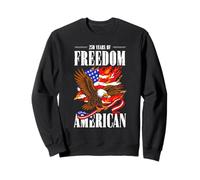 American Freedom 250 Ans Eagle Flag Patriotic Pride Sweatshirt
