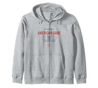 American Game Soccer Fan 2026 Jouez avec cœur Sweat à Capuche