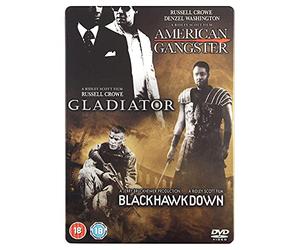 American Gangster/Gladiator - American Gangster/Gladiator/Black Hawk Down [Steelbook] [Import anglais]
