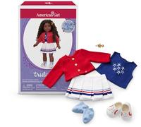 American Girl Team AG Sweater & Skirt Set 18 inch Doll Clothes with Tank Top, Red, White, and Blue, 6 pcs, Ages 6+