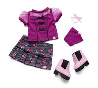 American Girl, Truly Me Tenue de poupée de 45,7 cm, tenue de nœuds et fleurs pour enfants de 6 ans et plus