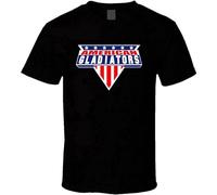 American Gladiators 90's Retro TV Show T-Shirt Graphic Tee Printed Top Mens Black Shirt M