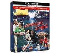 American Graffiti 50ème Anniversaire Édition Limitée Steelbook Blu-ray 4K Ultra HD