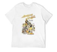 American Graffiti Retro Movie T Shirt Men White XL