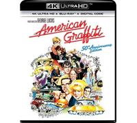 American Graffiti [Ultra Hd] With Blu-Ray, 4k Mastering, Ac-3/Dolby Digital, Digital Copy, Dolby, Digital Theater System, Dubbed, Subtitled