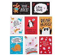 American Greeting Lunch Box Mini Notes Fourrure véritable.