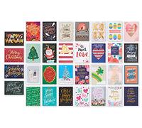 American Greetings Assortiment de 33 cartes de vacances, Noël, Saint-Valentin, fête des mères, Halloween