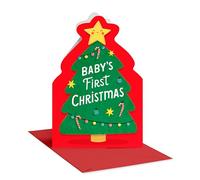 American Greetings Baby First Christmas Card (So Sweet)