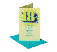American Greetings Carte d'anniversaire 18 ans (Total Awesomeness)