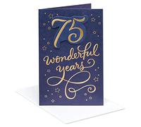 American Greetings Carte d'anniversaire 75 ans (Time To Celebrate)