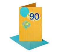 American Greetings Carte d'anniversaire 90 ans (ballons d'anniversaire)