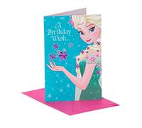 American Greetings Carte d'anniversaire pour enfants (La Reine des Neiges, Reine Elsa)