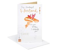 American Greetings Carte d'anniversaire pour mari (I Celebrate You)