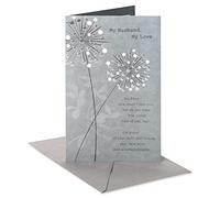 American Greetings Carte d'anniversaire pour mari (pissenlits)