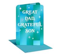 American Greetings Carte d'anniversaire pour papa de la part de son fils, carte d'anniversaire pour papa (For All the Things)