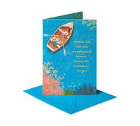 American Greetings Carte d'anniversaire pour père de la part de son fils (bateau de pêche)