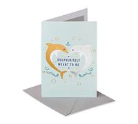 American Greetings Carte de mariage ou de fiançailles pour couple (poisson dans la mer)