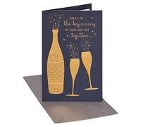 American Greetings Carte de mariage pour couple (moments heureux et significatifs)