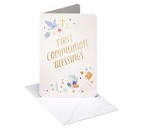American Greetings Carte de première communion (Bénédiction du Seigneur)