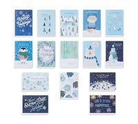 American Greetings Cartes de Noël avec enveloppes, Happy Holidays (15 pièces)