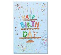 American Greetings Impressionnante Guy Carte d'anniversaire avec feuille