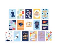 American Greetings Lot de 15 cartes de remise de diplôme avec enveloppes