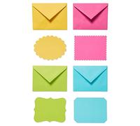 American Greetings Lot de 40 cartes vierges et enveloppes