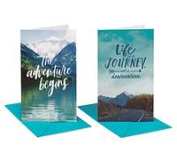 American Greetings Lot de 8 cartes de remise de diplôme All The Amazing Places
