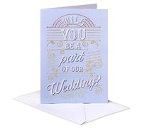 American Greetings Lot de 8 invitations de mariage vierges