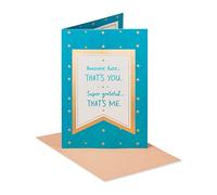 American Greetings Super Grateful Mère carte de fête pour Aunt avec paillettes