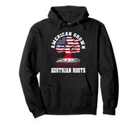 American Grown Austrian Roots America Austria Heritage Sweat à Capuche
