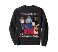 American Grown Liechtensteiner Roots Black Femmes Africaines Sweatshirt