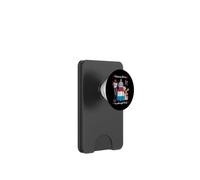American Grown Luxembourgish Roots Noir Femme PopSockets PopWallet pour MagSafe