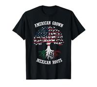 American Grown Mexican Roots T-Shirt Graphique avec Valeur